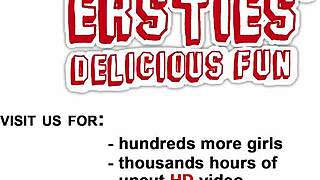 German Babes Use Hands On Shaved Pussies And Clits 😍