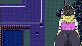 خسرت السباق ومسك بزازي الشقراء في الشارع