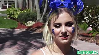 Aria Banks Goes Wild for Team with Monster Cock Action!