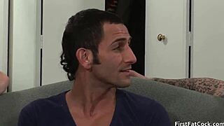 INTENSE HOT GAY THREESOME FUCKING