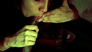 The best blowjob in the world features interracial creampie.