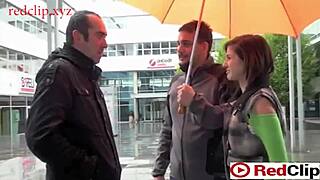 Pretty teen 18+ offers blowjob in doggystyle to handsome guy