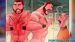 astros do basquete completo with biggest gay cartoon cocks