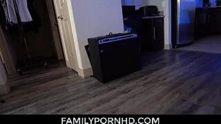 Thick Teen Rides Her Big Dick Step Dad Hard