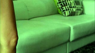 Milf Riding On Sybian Having Double Orgasms And Enjoying Cum Shower At The End