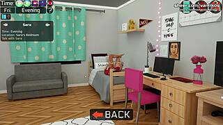 Step sis ditches homework for intense milfy city fuck