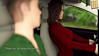 in being a dik isabella masturbates in her room while johns next door