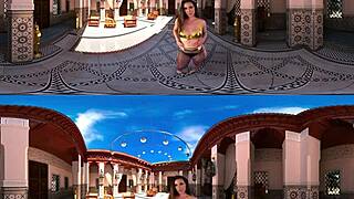 hey, in this moroccan hotel, your cock craving host casey calvert bends over for monster cock doggystyle.