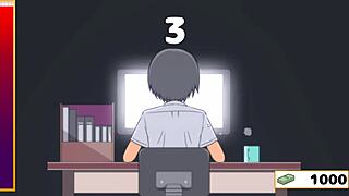 She Felt Horny in the Anime Game with Megu Episode 5