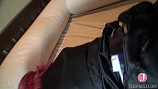 Hentai cosplayer welcomes junior into intense oral and riding sessions.