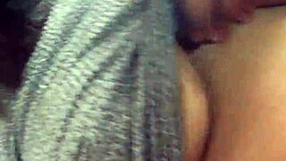 these perfect latina tits bounce in the car! 🚗