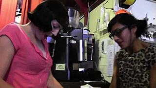 Rough Lesbian Orgasms With Girlfriends Kissing