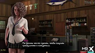 i creampied the doctor's ass in her office