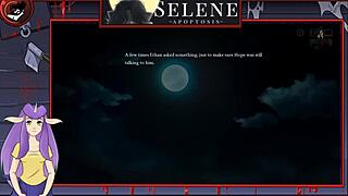I love Selene's big tits in this lesbian game