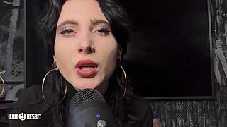 german sissy asmr with lou nesbit and lia louise domination.