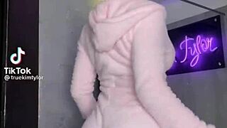 Enjoying a 20-minute video of tight shorts and leggings