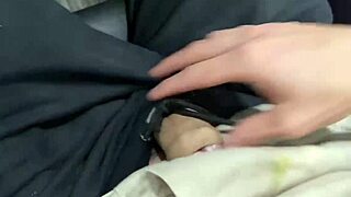 Stranger Asks For Dick On Public Transport Masturbation