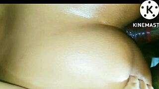 Detailed slow-motion anal scene with creampie and cumshot