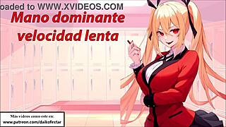 Roleplay Joi Hentai In Spanish Kakegurui With Femdom Instructions And Quickie Cum