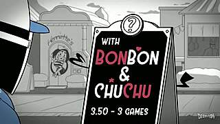 some weird cartoon nonsense happening here