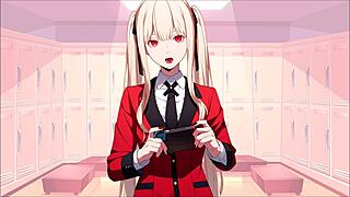 Roleplay Joi Hentai In Spanish Kakegurui With Femdom Instructions And Quickie Cum