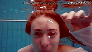 Big Ass and Tits Brunette Babe Diana Shows Off Juicy Curves by the Pool in Bikini