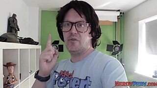 Yorkshire guy sucked by goth in first time blowjob 😱