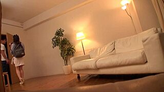 i secretly captured this japanese teen idol changing clothes, revealing her small waist and tits in homemade photos