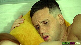 lya cutie wakes up stepbro with big cock deepthroat and riding 😜