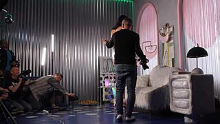 top model caught in a steamy russian reality scene.