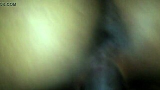 does she ride that big black dick like a pro in public?