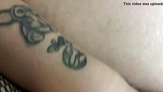 Bbw goth sasha deepthroats black cock