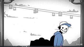 So, wanna see how these two amateurs got caught in hardcore action?