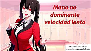 Roleplay Joi Hentai In Spanish Kakegurui With Femdom Instructions And Quickie Cum