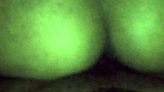 does she ride that big black dick like a pro in public?