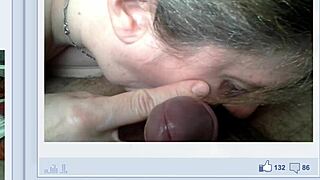 Anezka, the mature amateur, sucks your cock and cares for your balls 😘