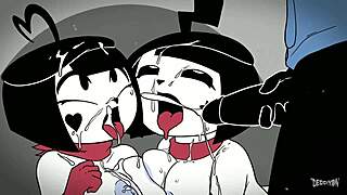 some weird cartoon nonsense happening here