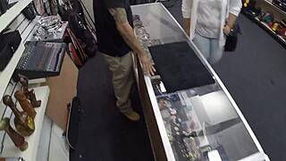 large dude competes in hardcore contest with non-professional