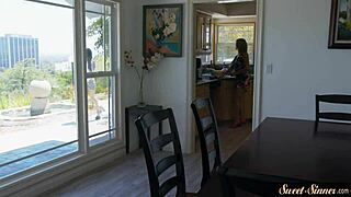 yo, this petite teen 18+ got fucked deep by her stepbro, no joke