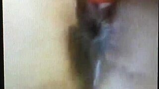 Intense masturbation session using a dildo for orgasm