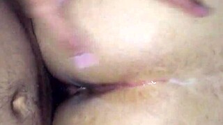 Late at night, we're making love with passion and intimacy