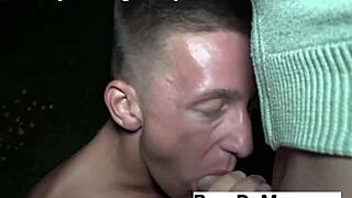 This risky bareback fuck at Boysdomen is intense