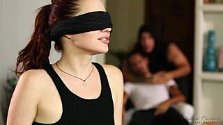 Romantic roleplay shifts to cuckold with Jessica Ryan and Derrick Pierce in wild sex