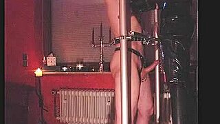 Rubbernurse Agnes Spanks, Whips, and Canes in Wild Session