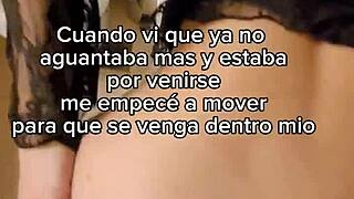 i tricked my boyfriend at a costume party and fucked him hard, spanish edition