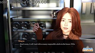 In episode 2, Maya’s big boobs and pussy come in handy