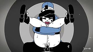 So, wanna see how these two amateurs got caught in hardcore action?