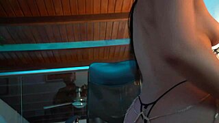 Good girl dances and strips her clothes for sex