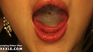 Swallow My Cum in This Looping POV Video Clip