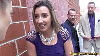 stepteen 18+ in stockings gets facial from big cock in taboo hardcore scene